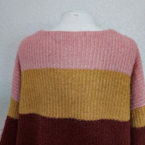 Vero Moda Colorful V-Neck Knit Sweater Size S - Picture 9 of 11
